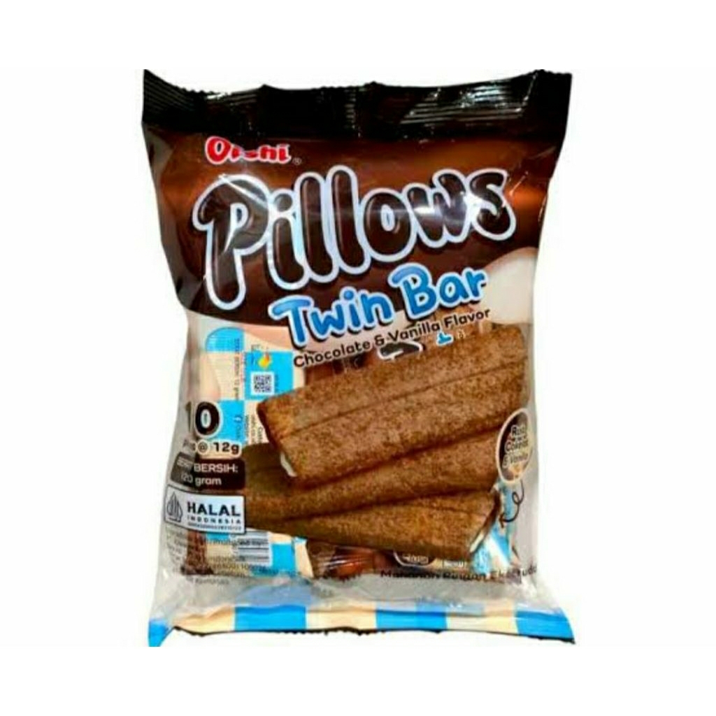 

Oishi Pillows Twin Bar Coklat ( isi 10 pcs /12gr )