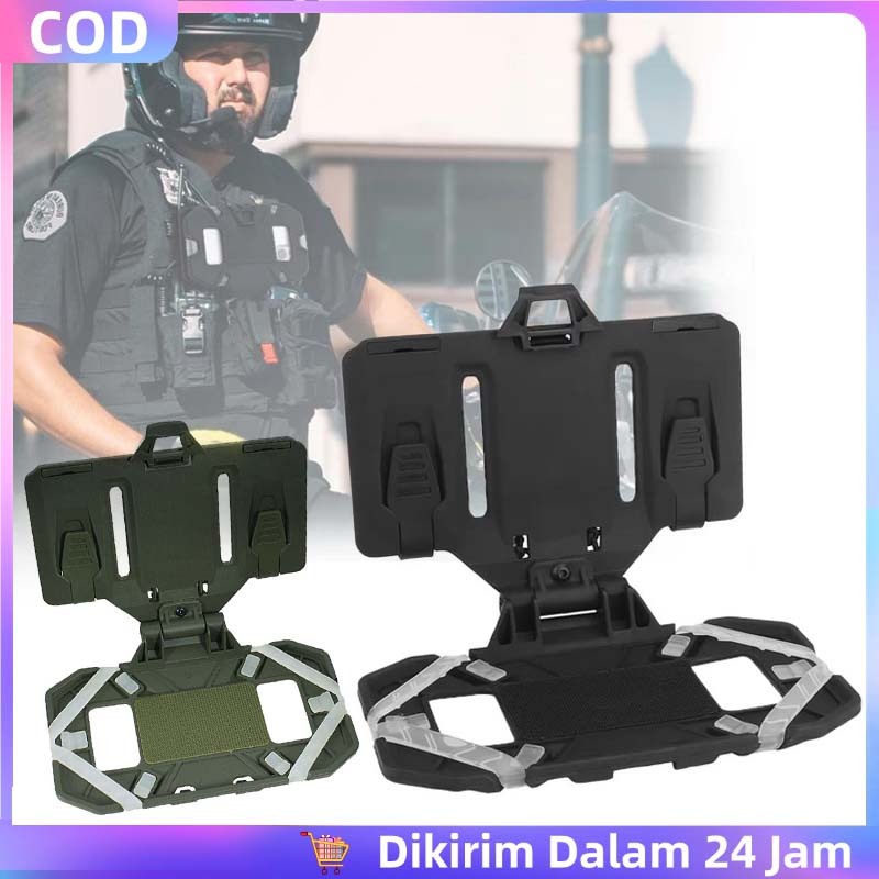 Holder HP Tactical Multicam, Dudukan HP Adjustable Plate Carrier, Aksesoris Rompi Praktis, Flip Lite