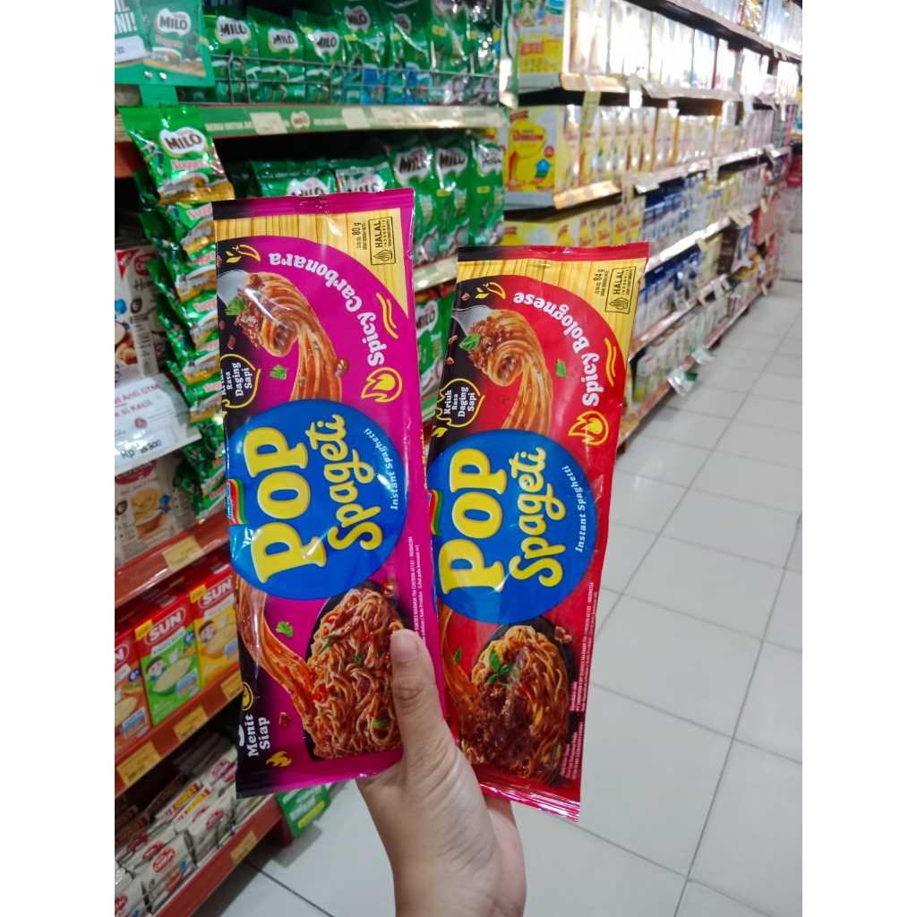 

Indomie Pop Spaghetti Instant 84gr All Variant