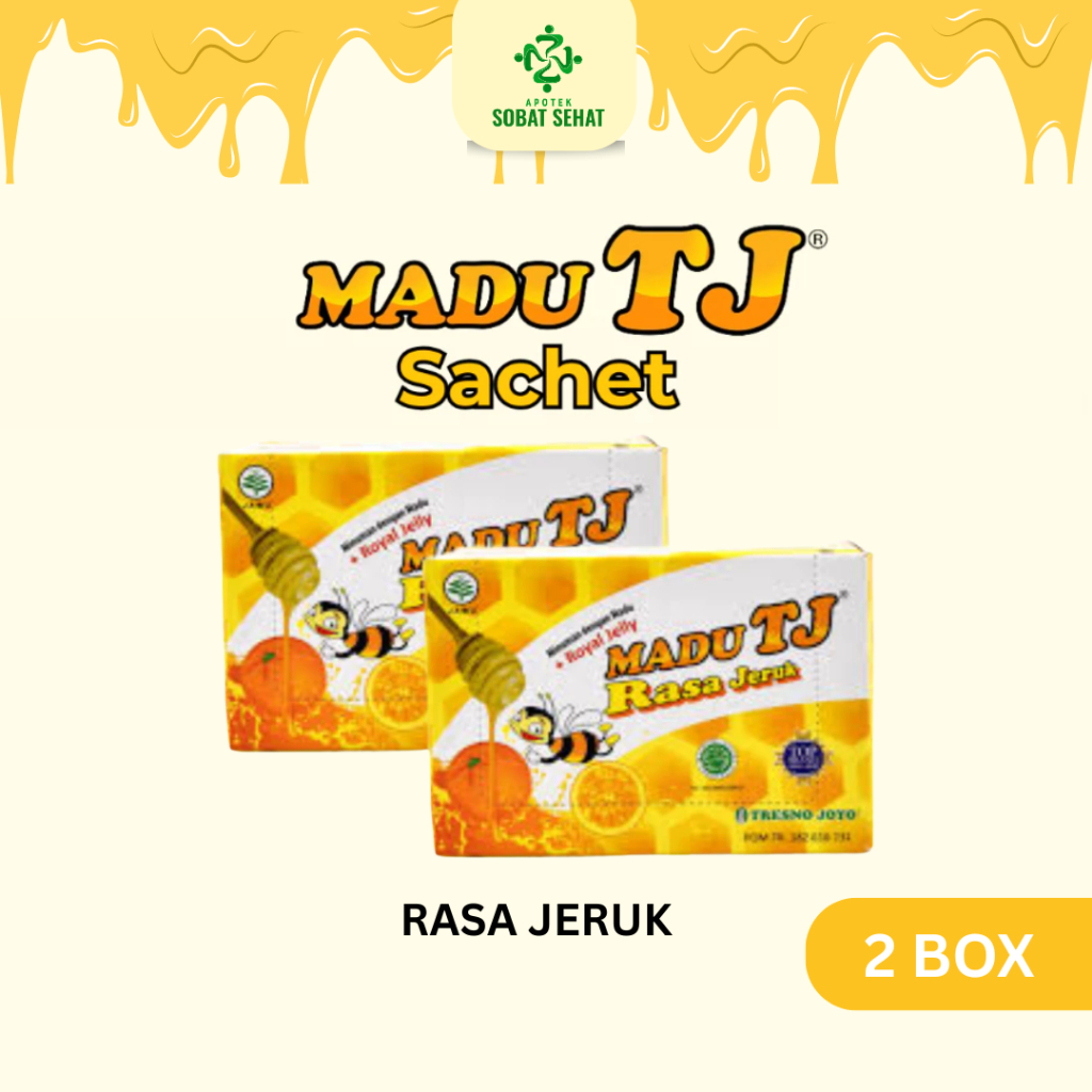

Paket Madu TJ Jeruk Kemasan Sachet 2 Box @12pcs