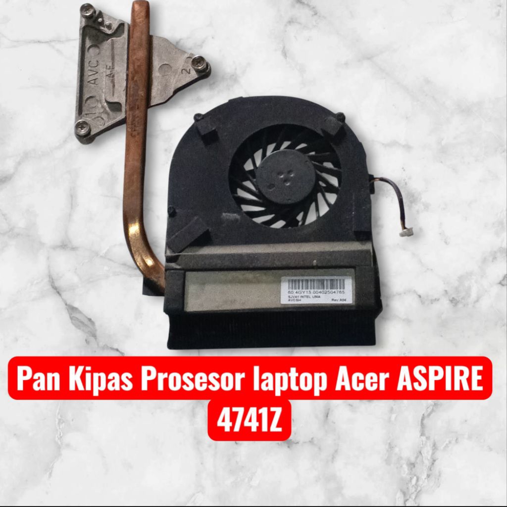 Fan Kipas flus heatsink Prosesor laptop Acer ASPIRE 4741Z
