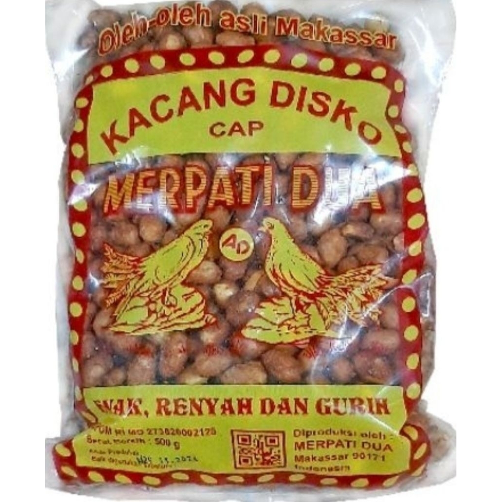 Kacang Disko Cap Merpati Dua 500 gr