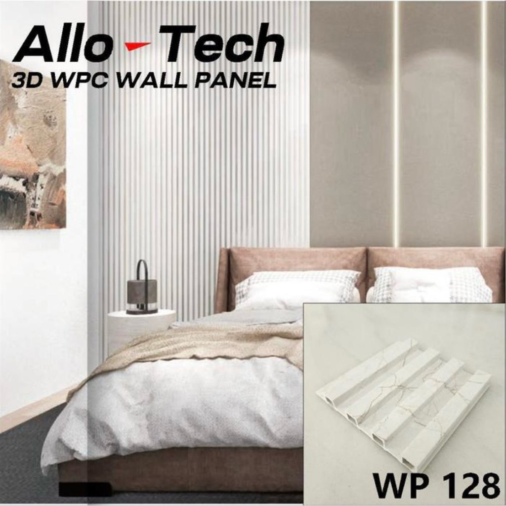 Allo Tech 3D WPC Wall Panel. Kode: WP 128