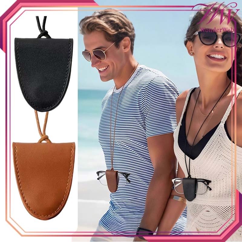 Pouch Kacamata Gantung Tempat Kacamata Gantung Tas Portable Tempat Gantungan Kacamata Magnet