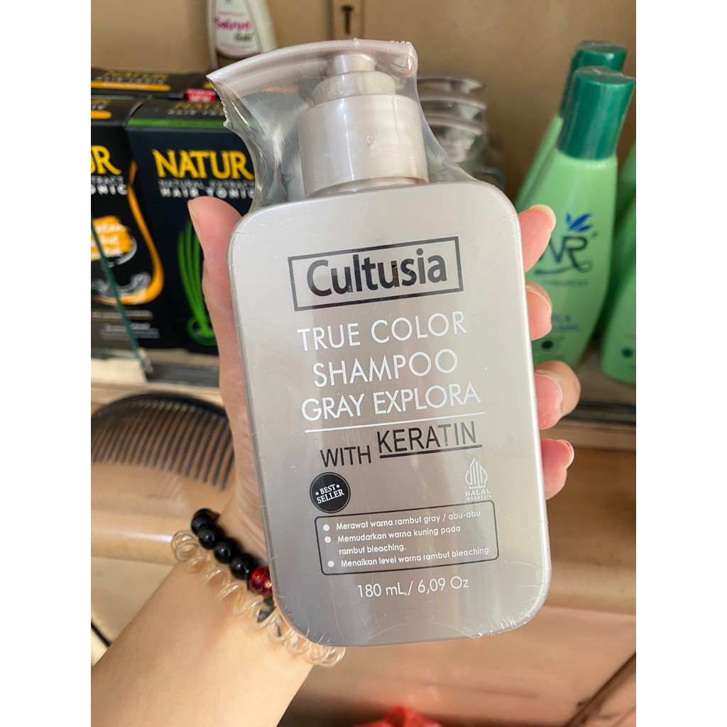 cultusia/shampoo cultusia/shampo silver/cultusia shampo silver/cultusia true color gray explora