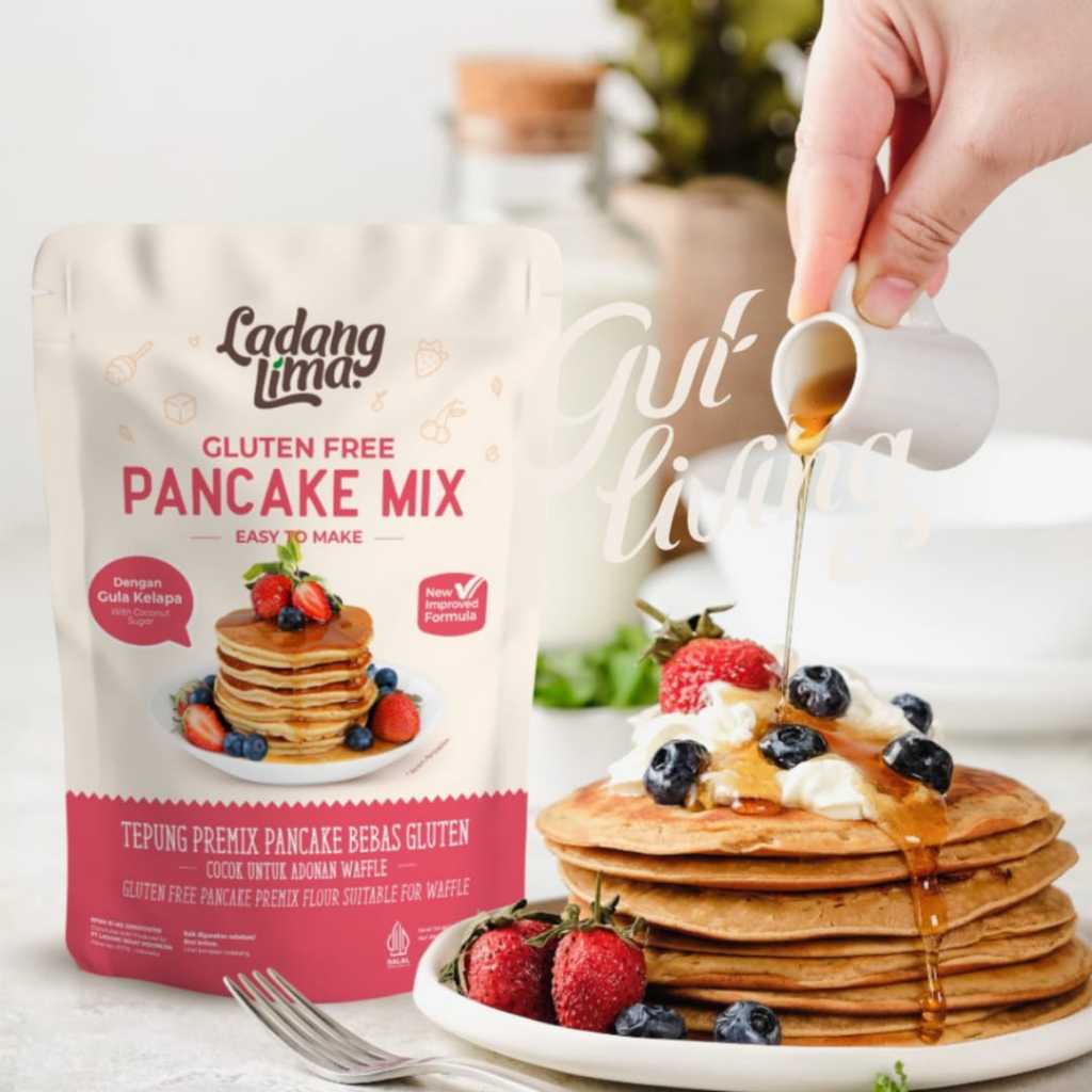 

Tepung Pancake Mix Gluten Free Ladang Lima