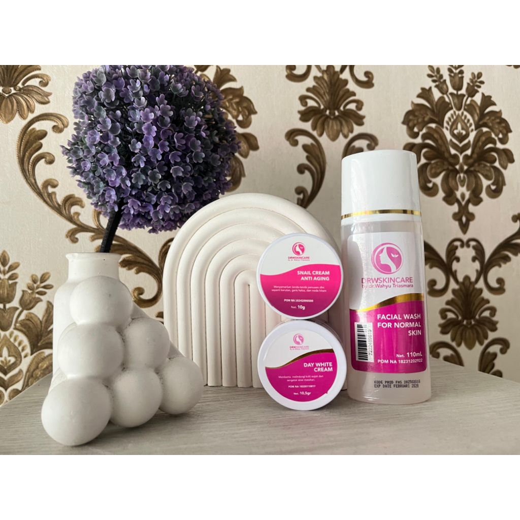 paket snail cream drw skincare