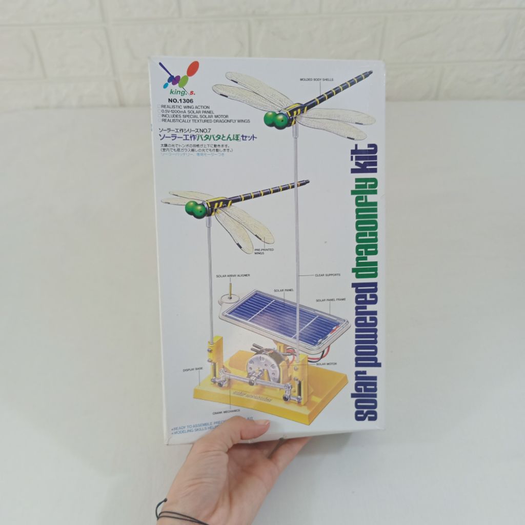 1306 Capung Solar Kit Mainan Edukasi Sains Robotika Anak