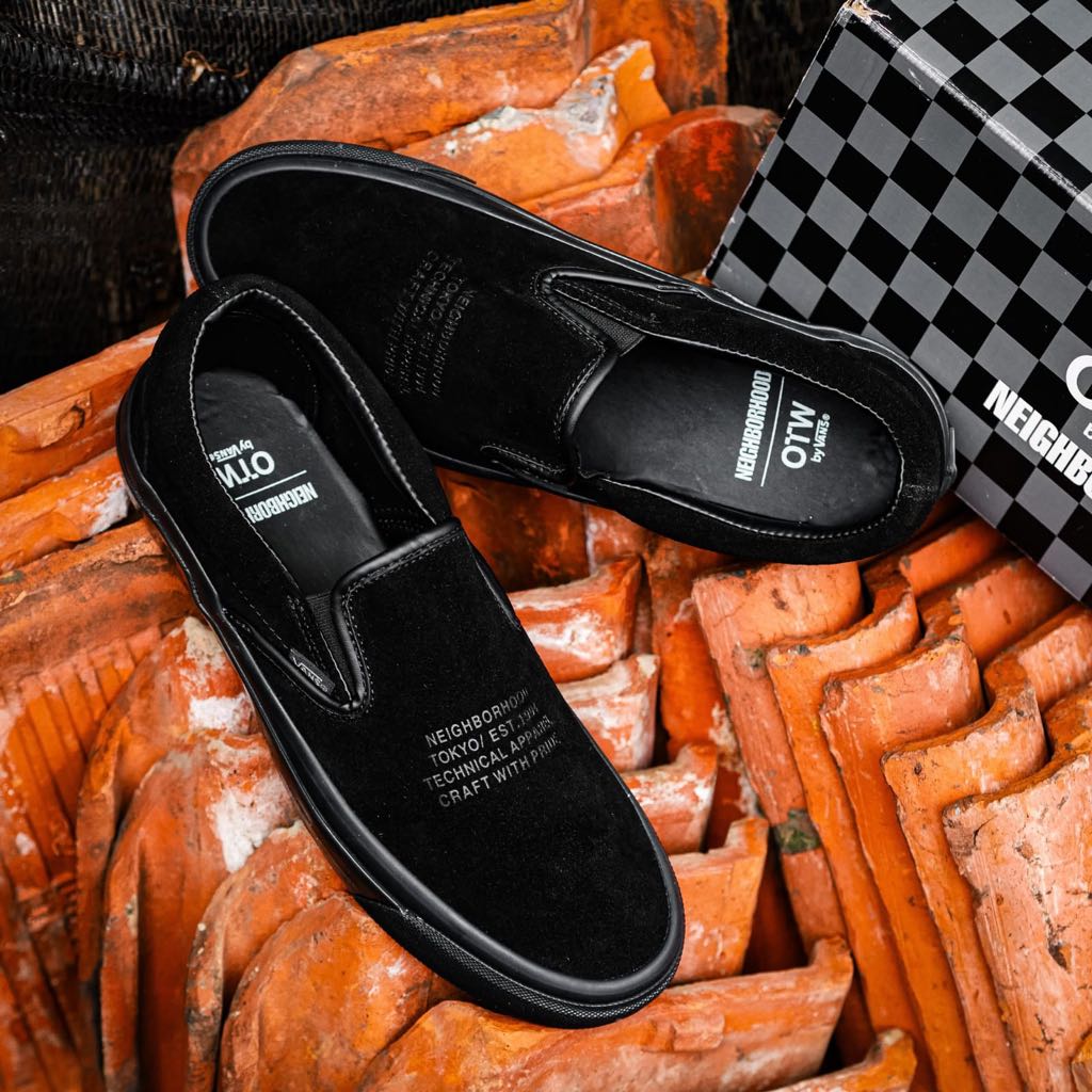 Vans OTW Slip On Classic 98 x Neighborhood Black Black Original