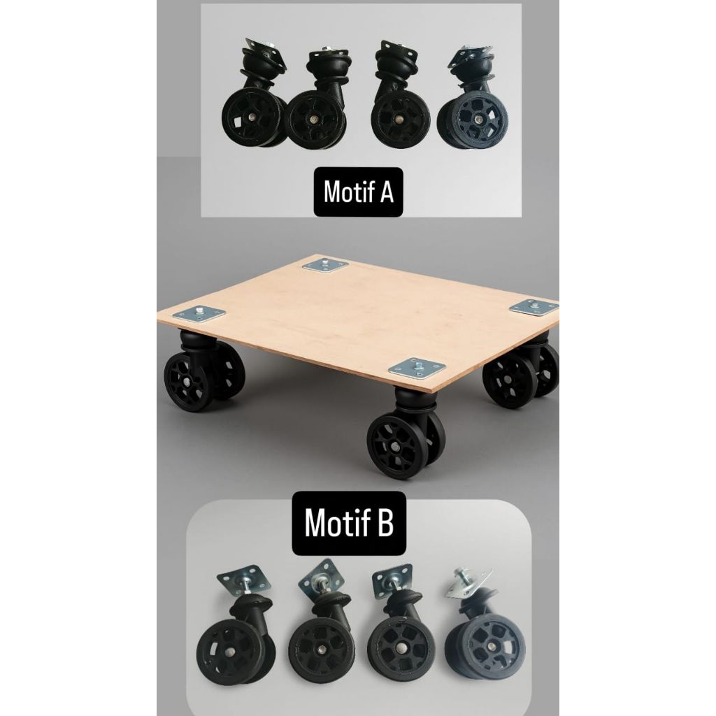 Roda Tas Travel 360° serbaguna|Roda Universal|Roda Tas Jinjing 1 Set Isi 4pcs