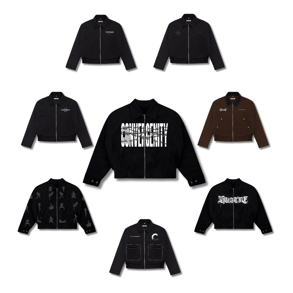 CONVERGENT - BOXY WORK JACKET SERIES