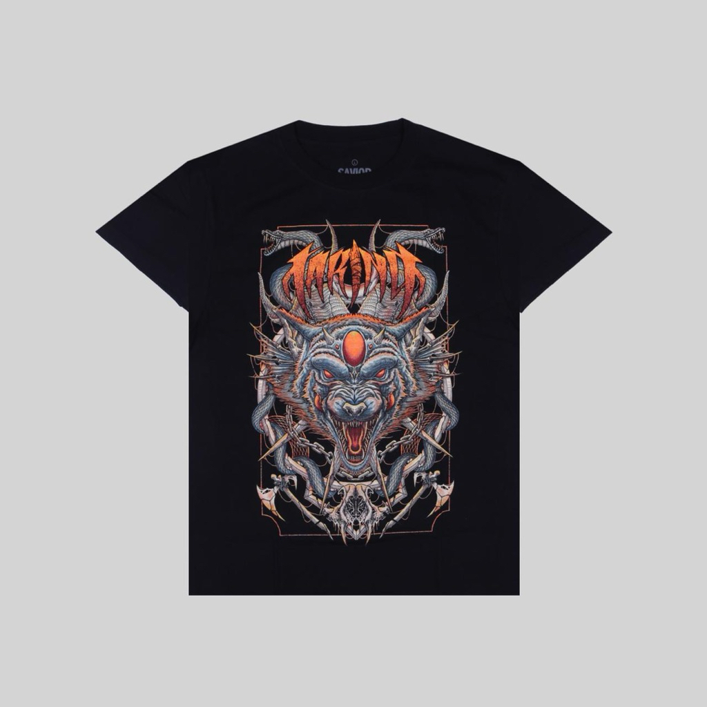 Tshirt TARING AGHONI Kaos Band Pria Reguler Original Merchandise