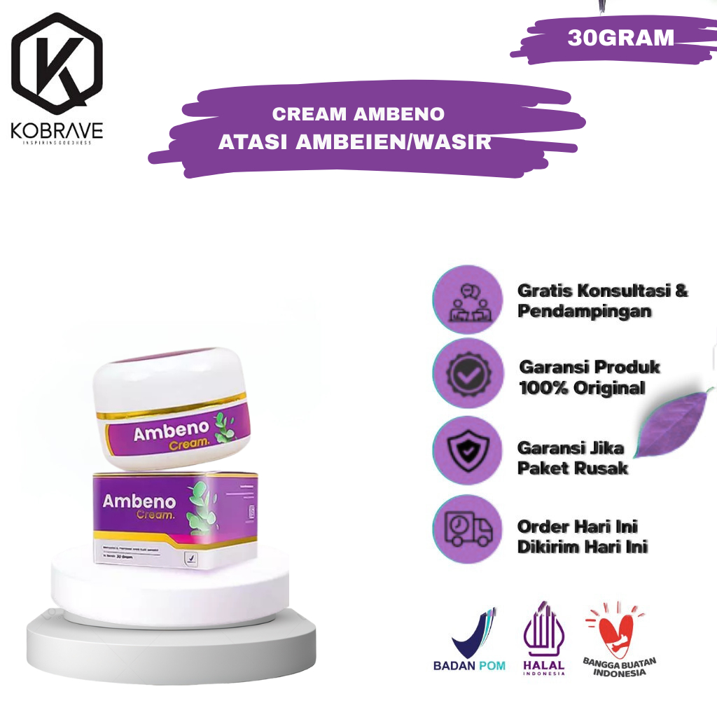 Cream Ambeno Original Mengatasi Penyakit Ambeyen dan Wasir Sangat Ampuh