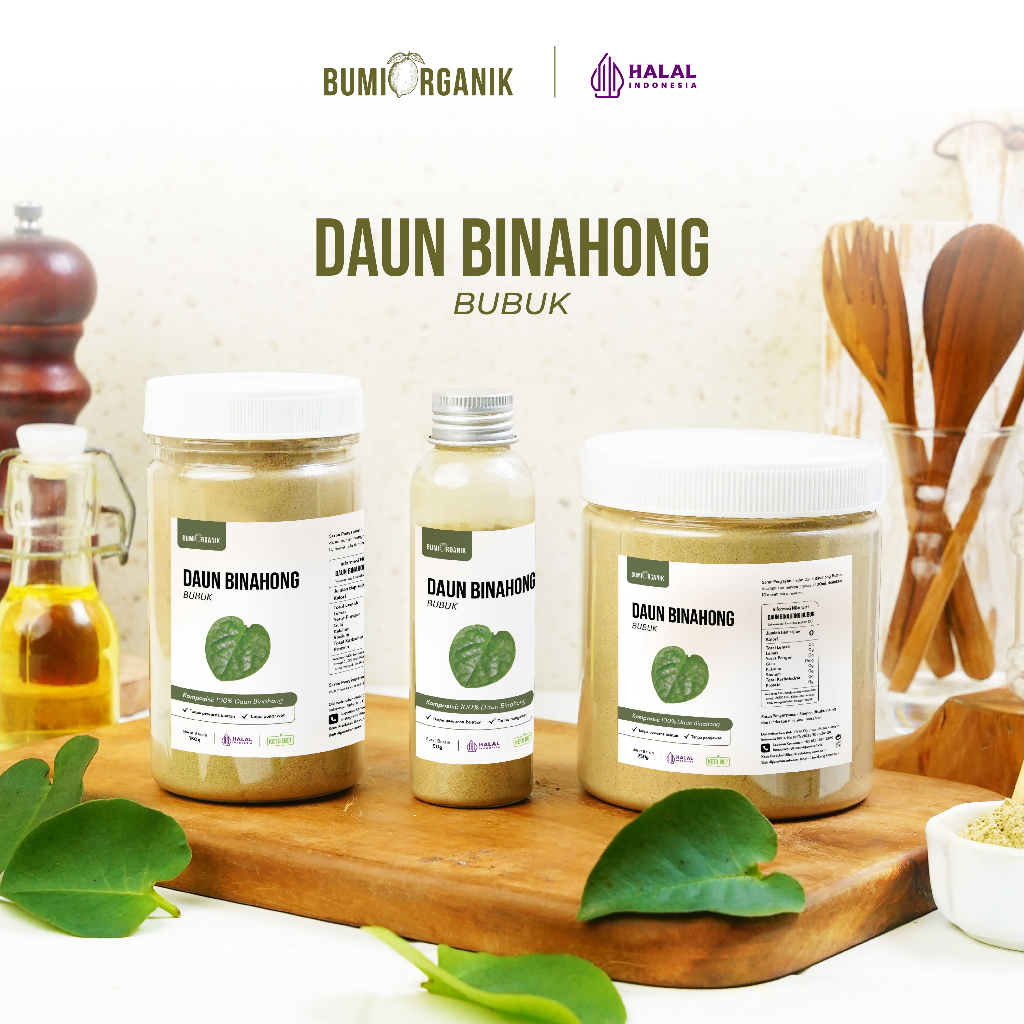 

BUBUK DAUN BINAHONG MURNI BUMI ORGANIK 100% TANPA CAMPURAN - 50G 150G 250G BUBUK HALUS BINAHONG - SERBUK BINAHONG - BUBUK EKSTRAK BINAHONG - PURE BINAHONG POWDER - NATURLIFE - NUTRIFARM - BORNEO BOTANICALS POWDER - FLOZINDO - DARI BUMI