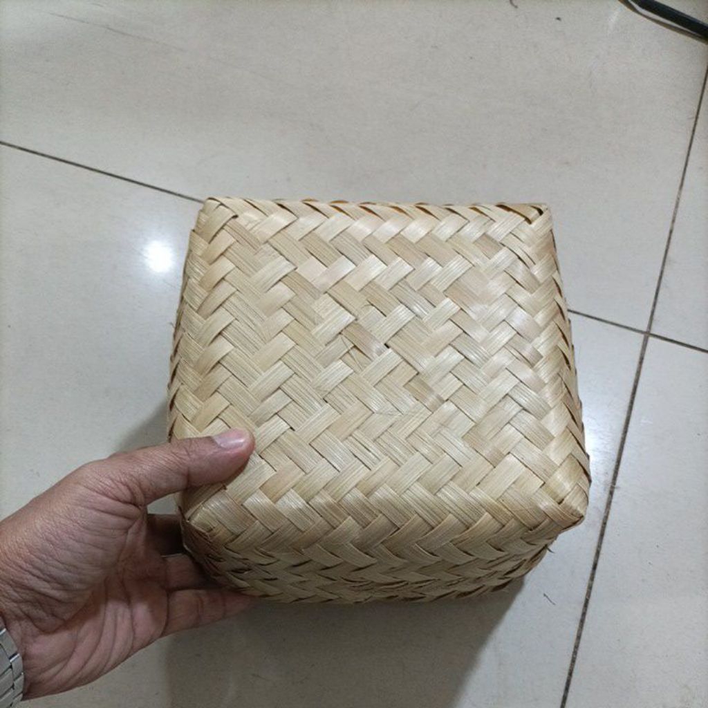 besek bambu 16 x 16 ( 5 pasang)