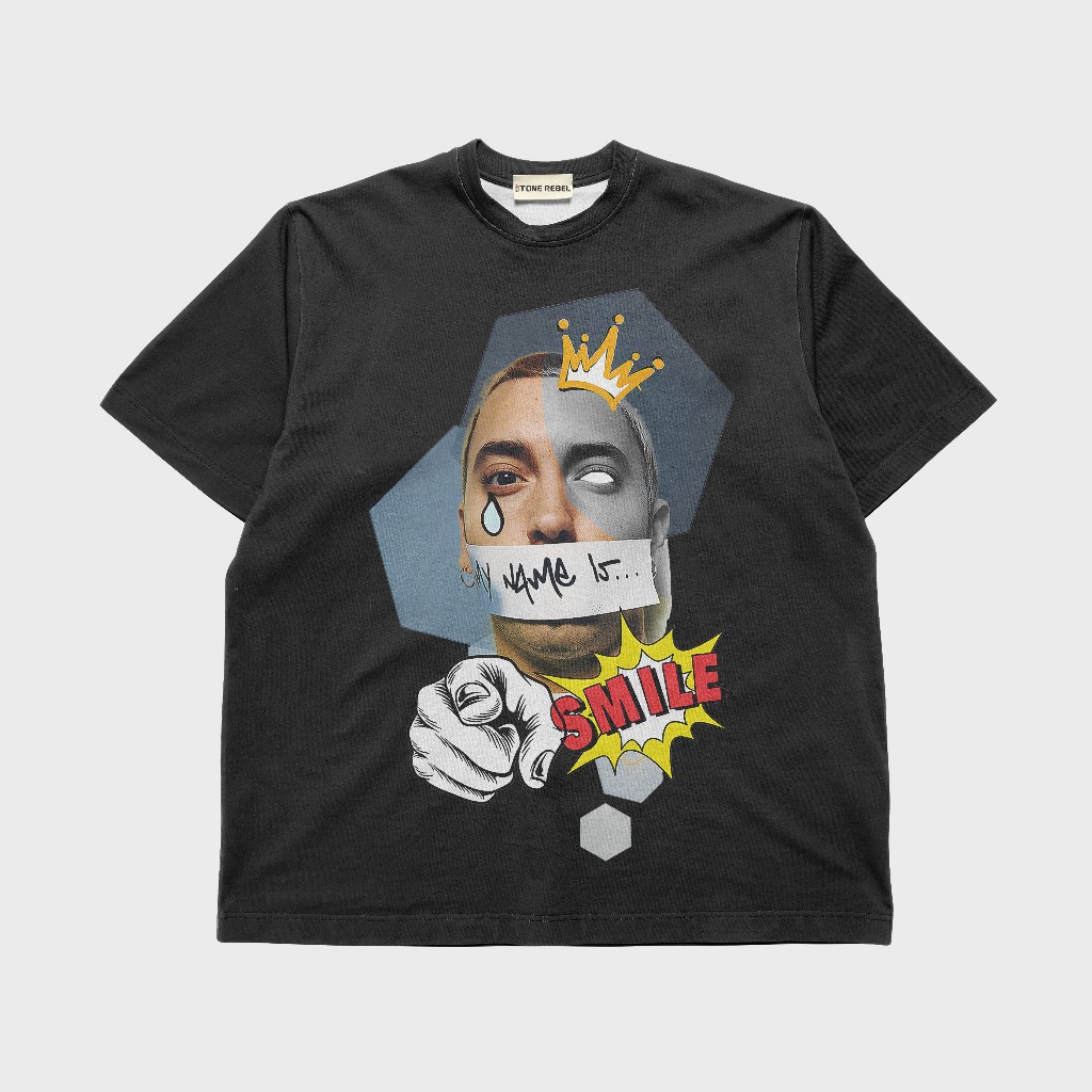 ToneRebel Tshirt - Eminem | Rapper | BAJU RAPPER | Unisex