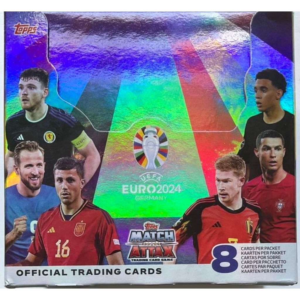 EURO 2024 Germany Topps Match Attax Trading Card Game - Booster Box (36 Packets)
