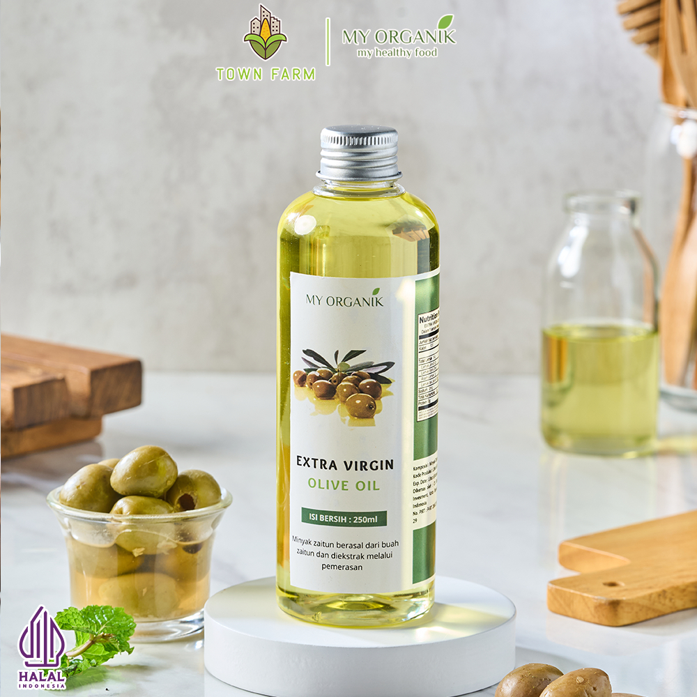 

My Organik Extra Virgin Olive Oil EVOO Minyak Zaitun Murni 250 ml Zaytun Organic Asli