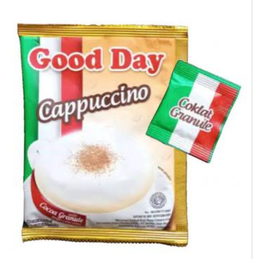 

Good Day Cappuccino Coffee Instant saset 1 x 25gr