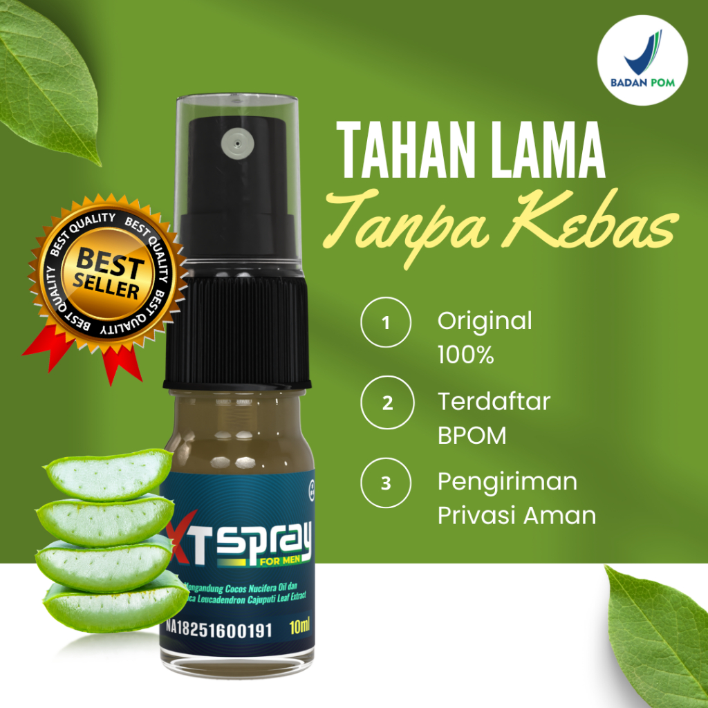 XT Spray Herba Oil Minyak Pijat Tahan Lama
