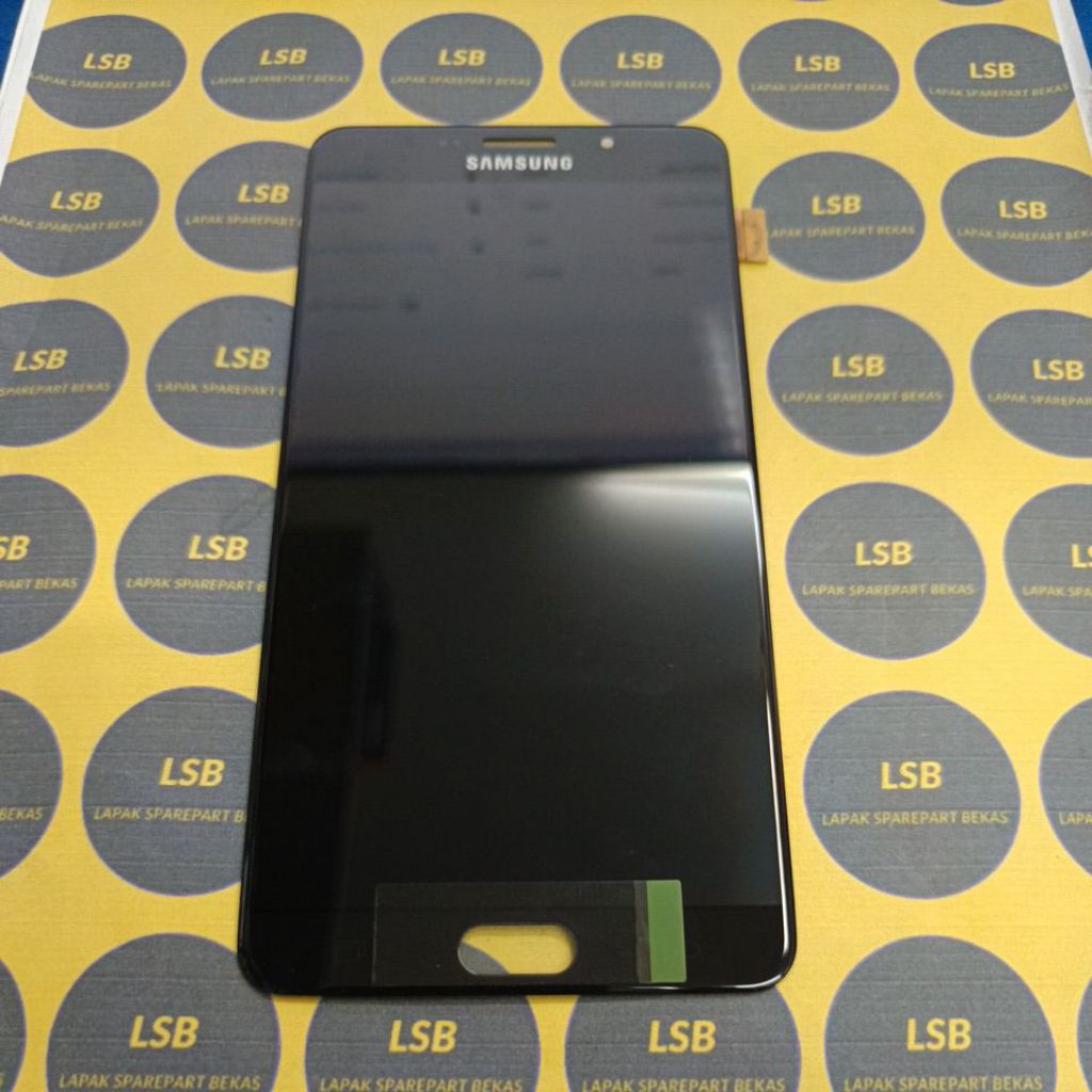 LCD TOUCHSCREEN SAMSUNG A9 PRO A910F AMOLED ORIGINAL BEKAS