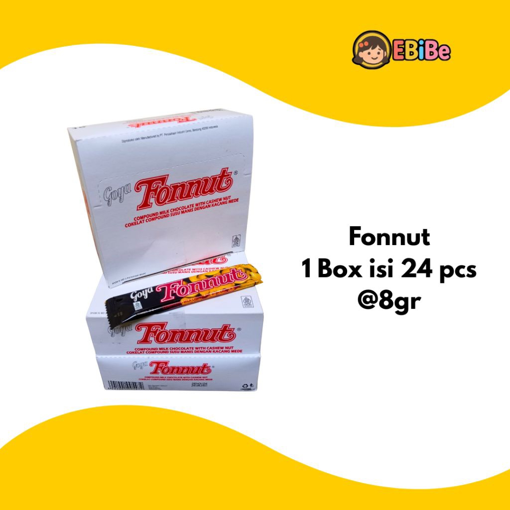 

GOYA FONNUT 1 BOX isi 24 pcs