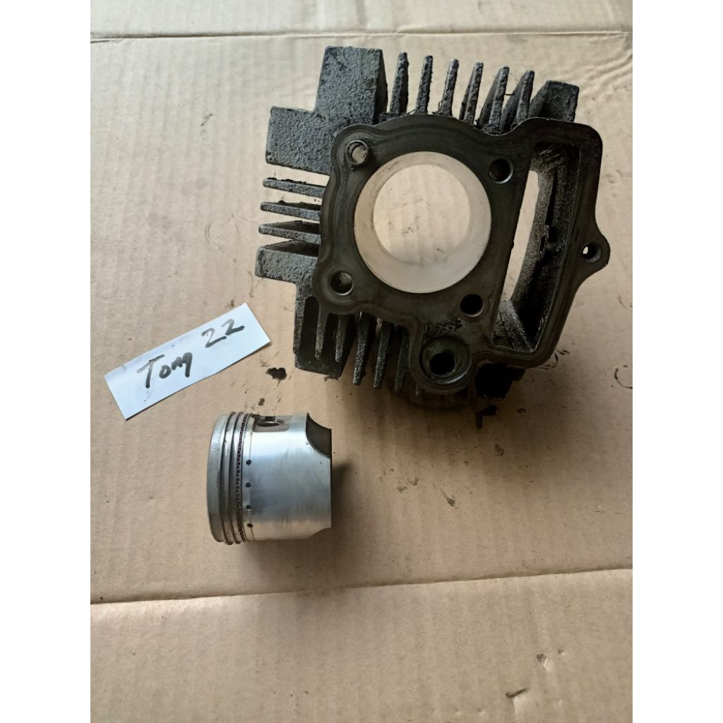 buring blok seher piston Honda Supra x grand prima mocin tinggal pasang.