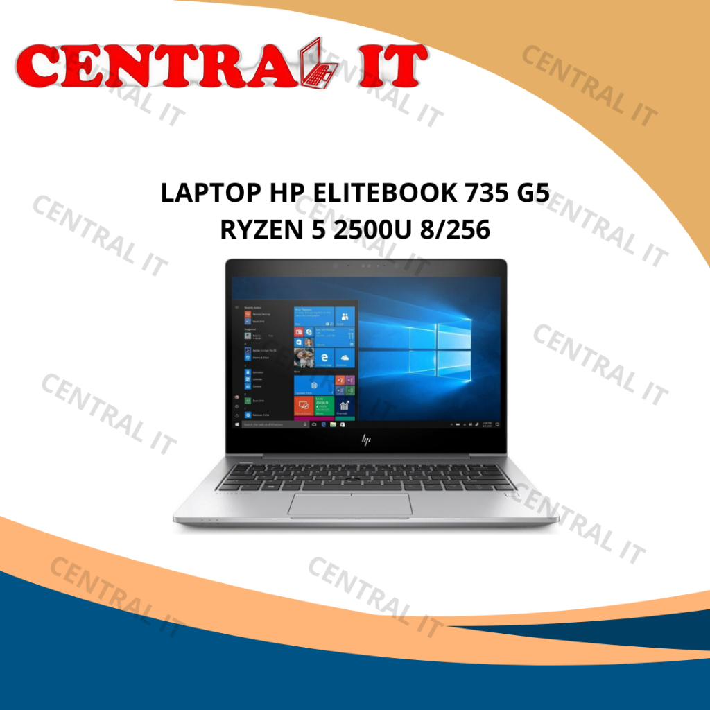 LAPTOP HP ELITEBOOK 735 G5 RYZEN 5 2500U 8/256