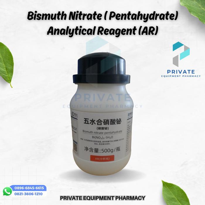 Bismuth Nitrate ( Pentahydrate), Analytical Reagent (AR) ECER