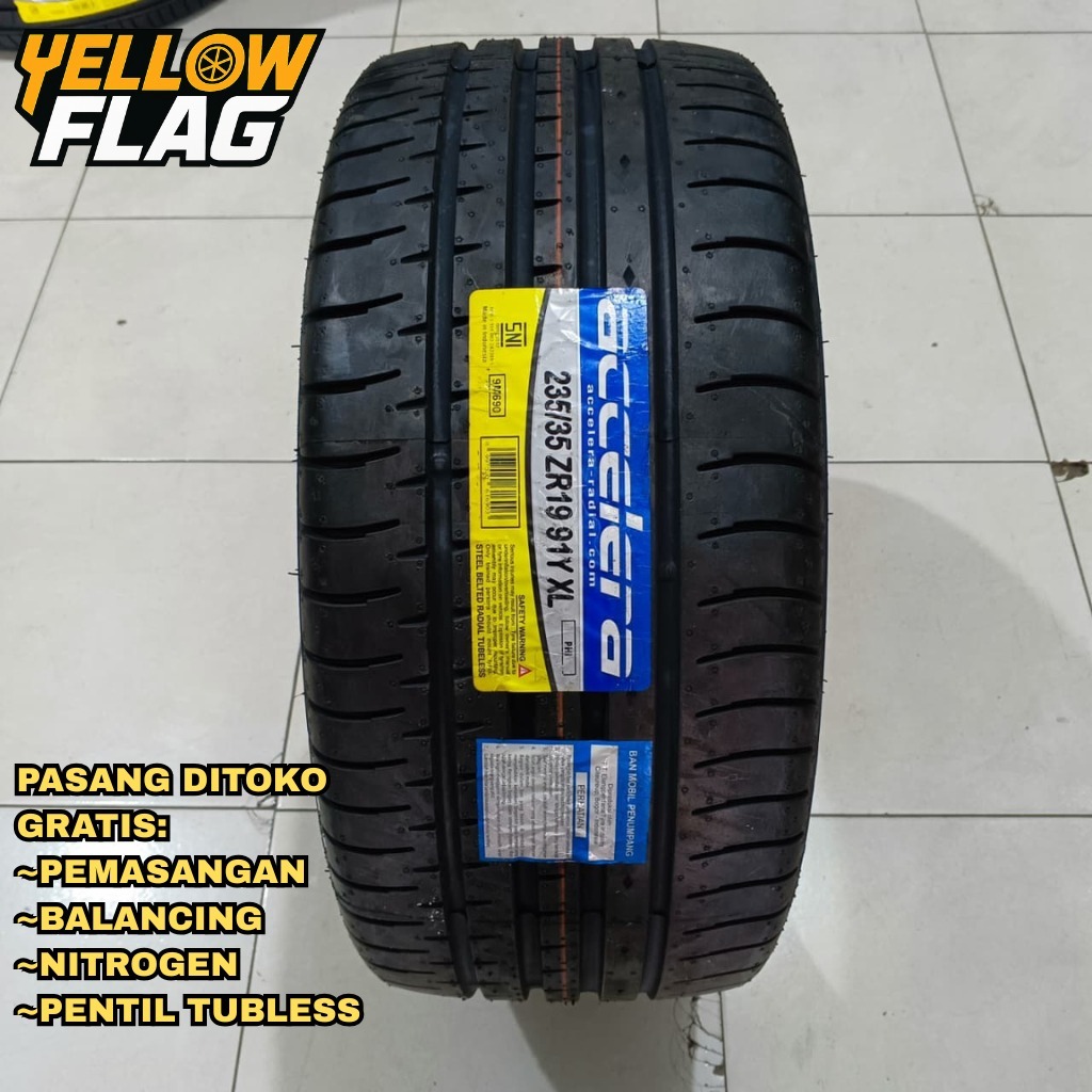 Ban Mobil Tipis Murah Ukuran 235/35 Ring 19 Merek Accelera PHI 235 35 R19 Mercy Bmw Sedan