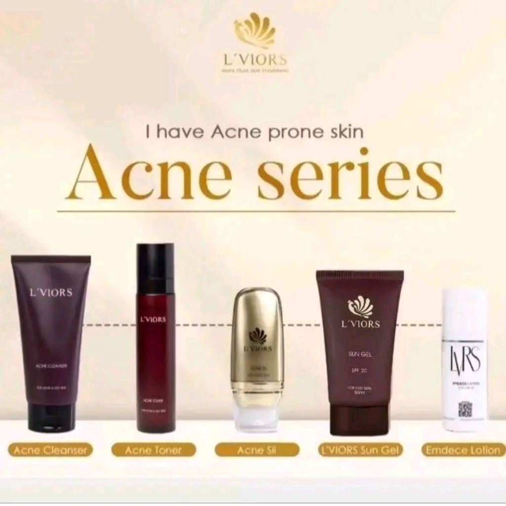 Lviors Paket Jerawat/Cream Anti Acne/Cream Jerawat/Paket Cream Jerawat