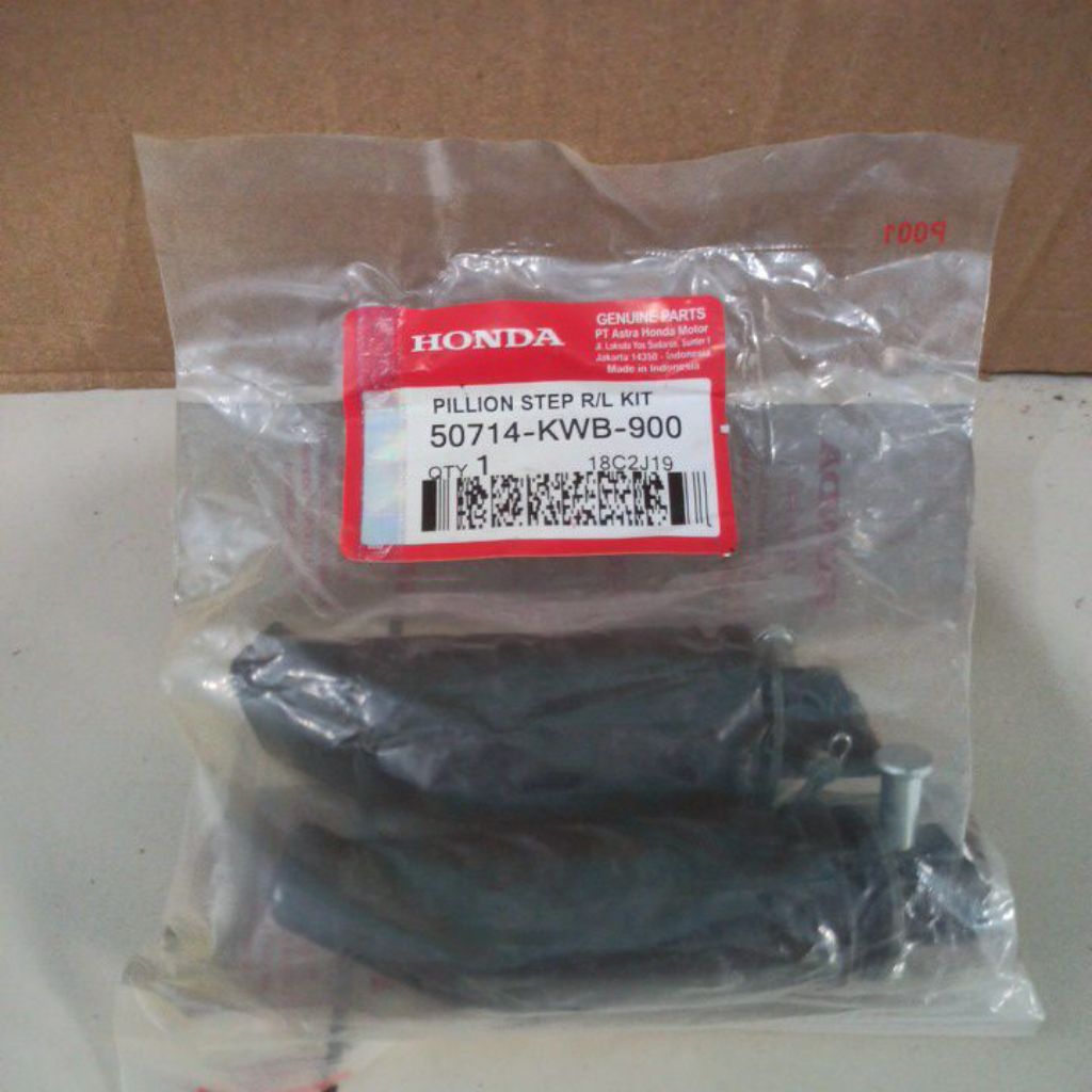 Footstep belakang beat fi vario 125 150 scoopy karet step belakang beat fi kwb Motorcycle