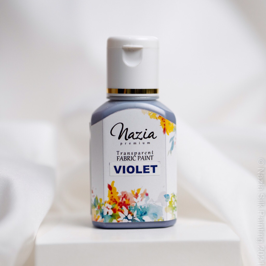 

Cat Kain Tekstil Premium Violet Nazia Fabric Paint (Cat Textile)