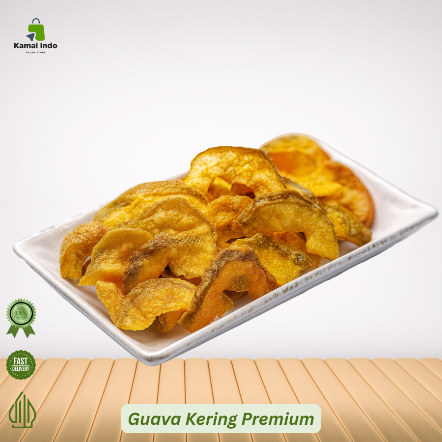

Guava Kering Premium Impor | Manisan Buah Sehat | 250g | 500g | 1kg
