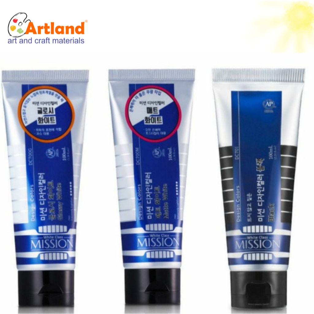 

Mijello White Class Design Color 100ml – Glossy / Matte / Titan White