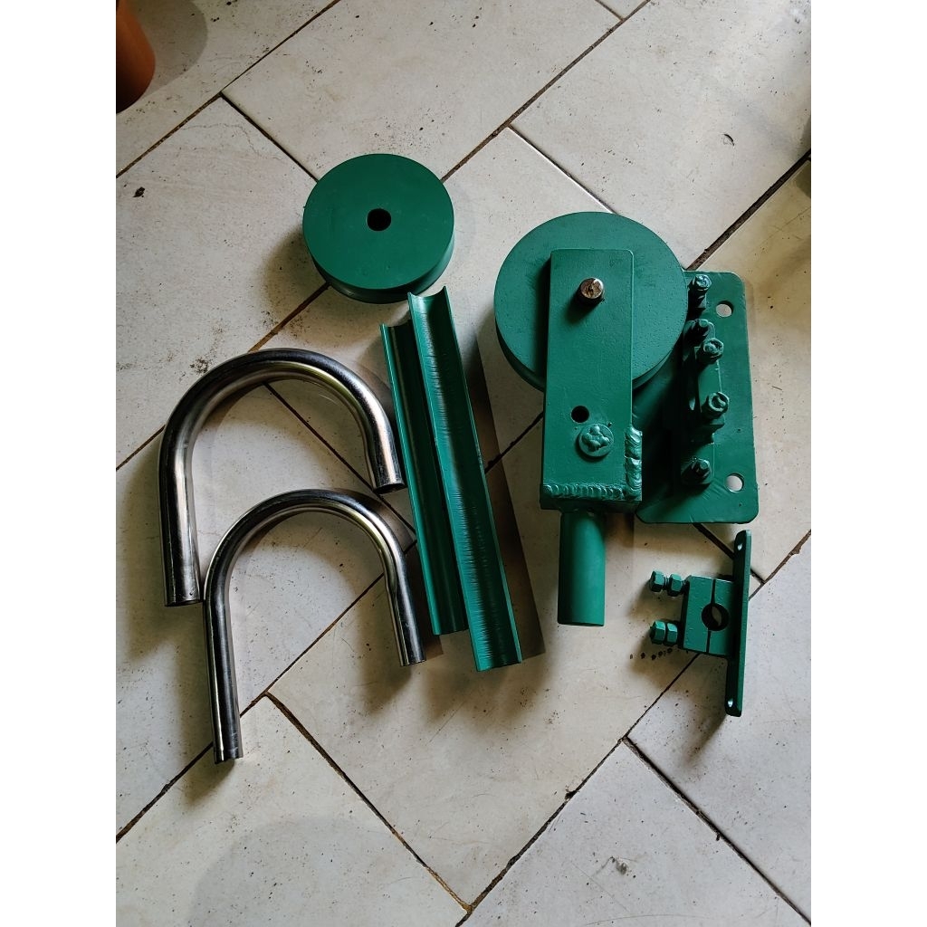 alat tekuk pipa khusus rangka taksi padi ojek gabah pipa stainless 1 in dan 3/4 in