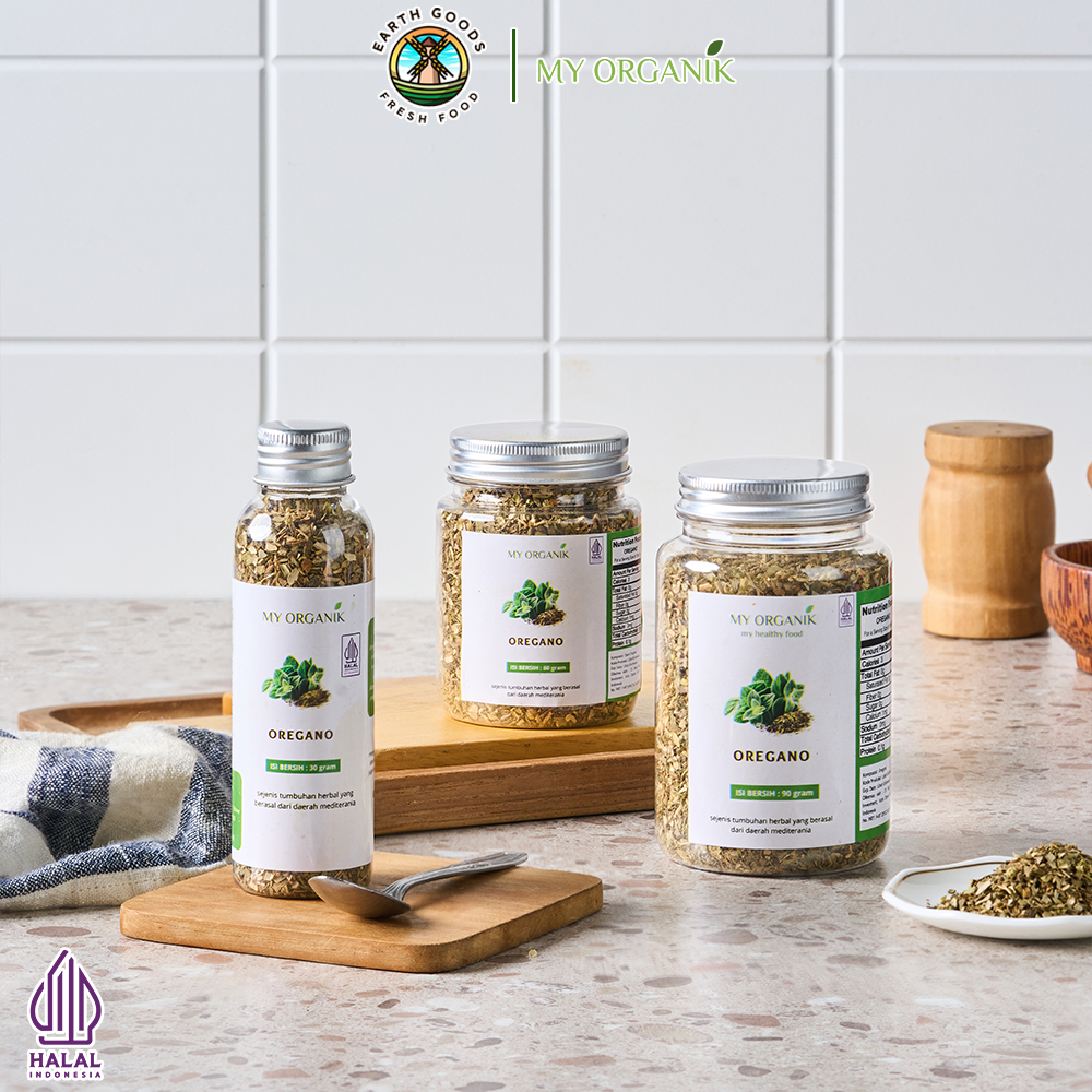 

My Organik Oregano Kering Organik Bubuk Daun untuk Detoksifikasi tubuh