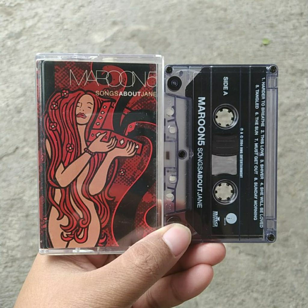 Kaset Pita Maroon 5 - Song About Jane