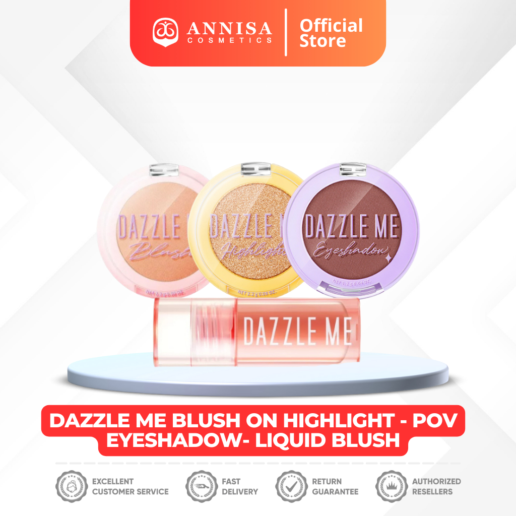DAZZLE ME Sweet Girl Blush On l Highlight l POV Eyeshadow | Liquid Blush