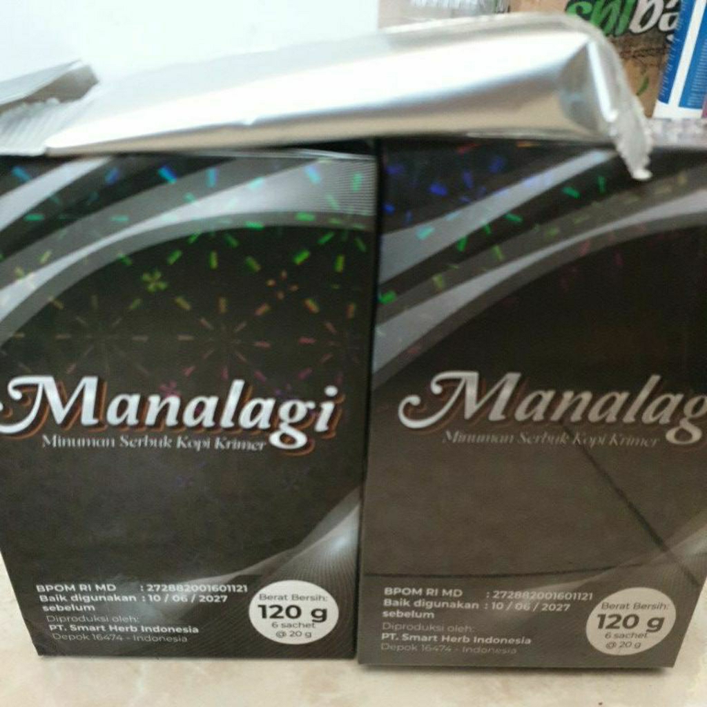 

Manalagi Minuman Serbuk Kopi Krimer 2 Sachet BPOM