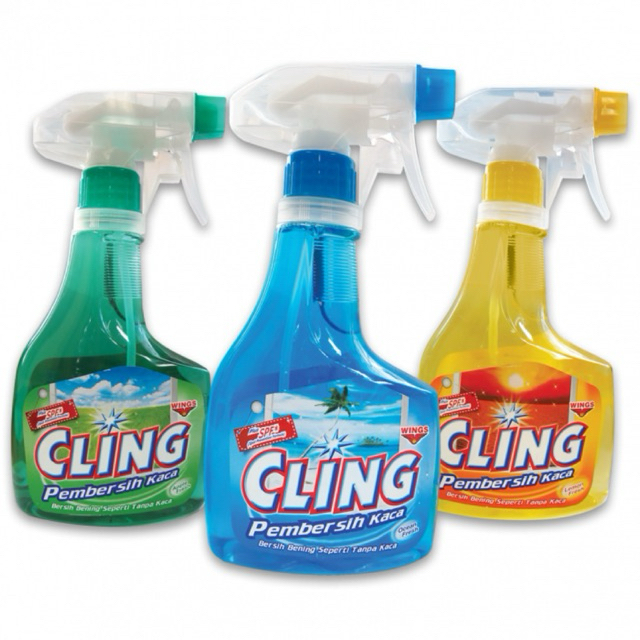 Cling Pembersih Kaca Botol