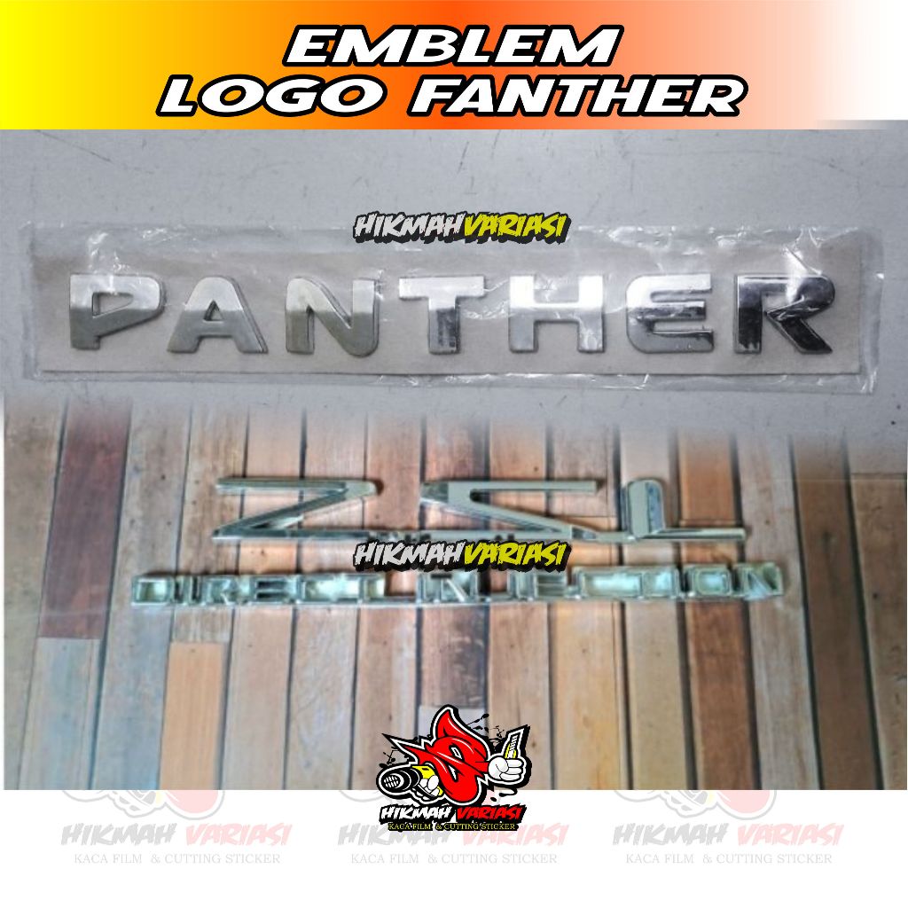 Logo panther 2.5L Direct Injection / Emblem Panther / Emblem Logo Panther / Logo