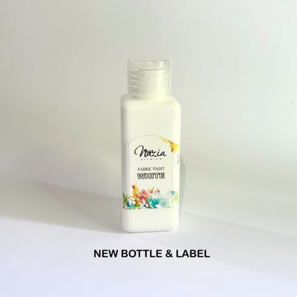 

Cat Kain White Premium Nazia Fabric Paint Bulk Size 100ml