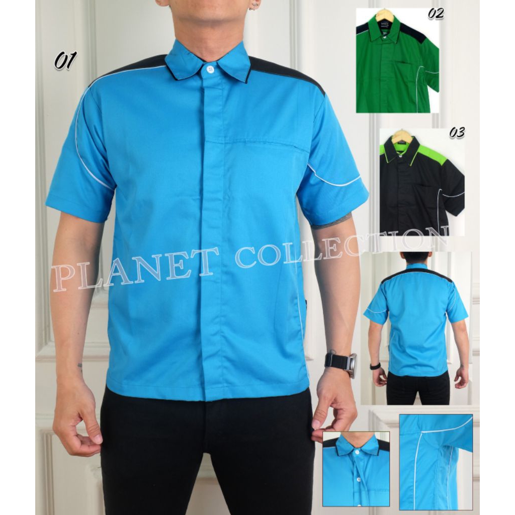 Baju Kerja Pdl Drill Pns Lapangan Outdoor Custom