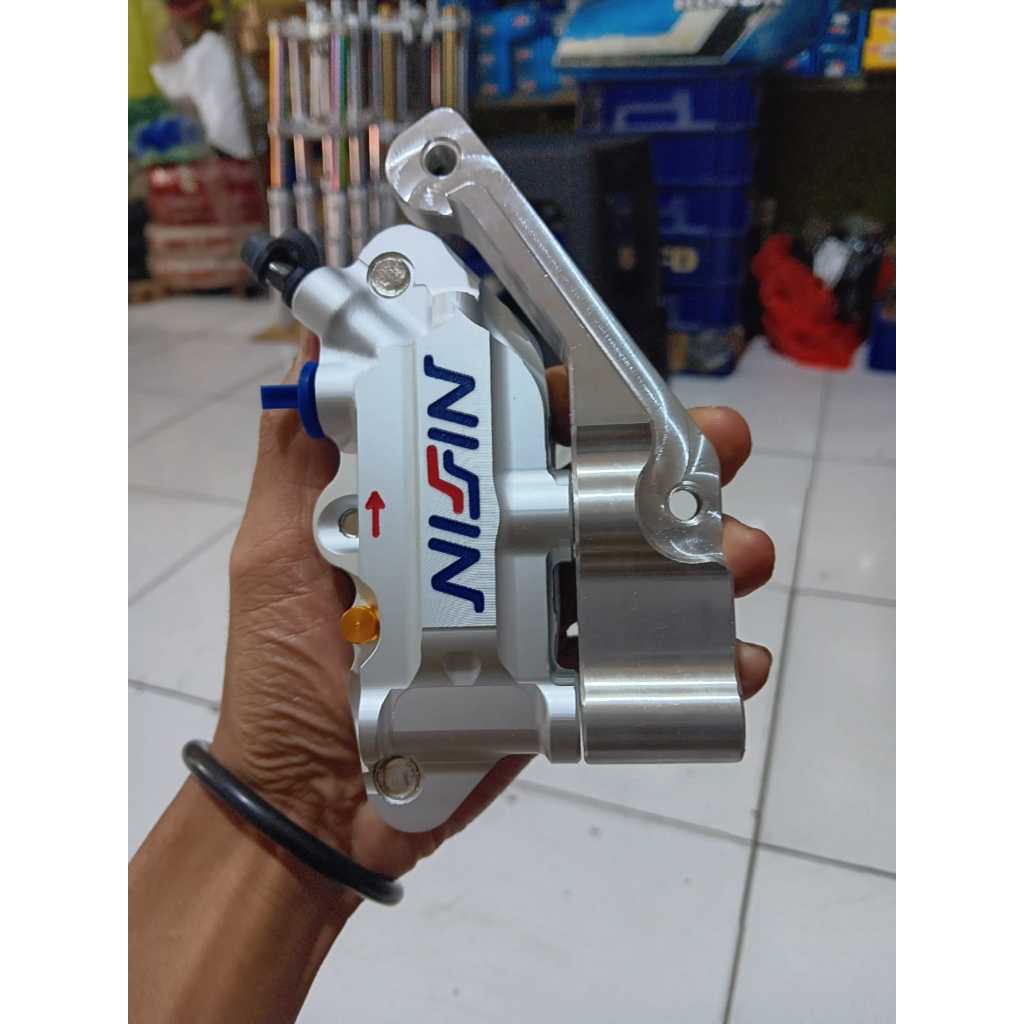 Braket Breket Kaliper Rem Nissin Monoblok CNC pnp Shockbreaker Shok Tiger MP Primus