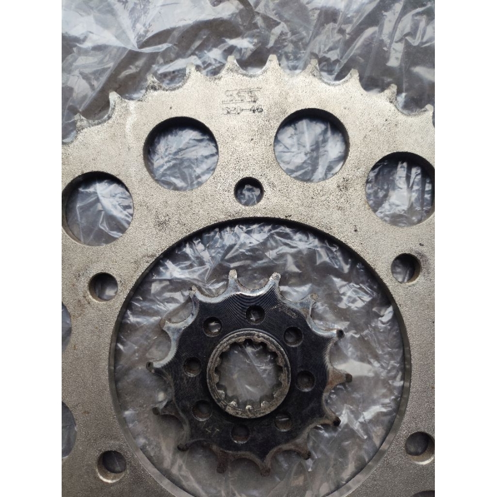 gear gir depan belakang sss ninja 250 karbu f1masih tebel