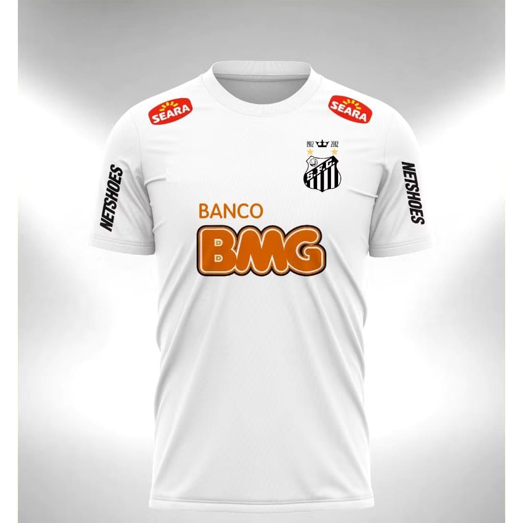 Jersey Santos Neymar Home 2011/2012 Dryfit Free Nickname and No punggung