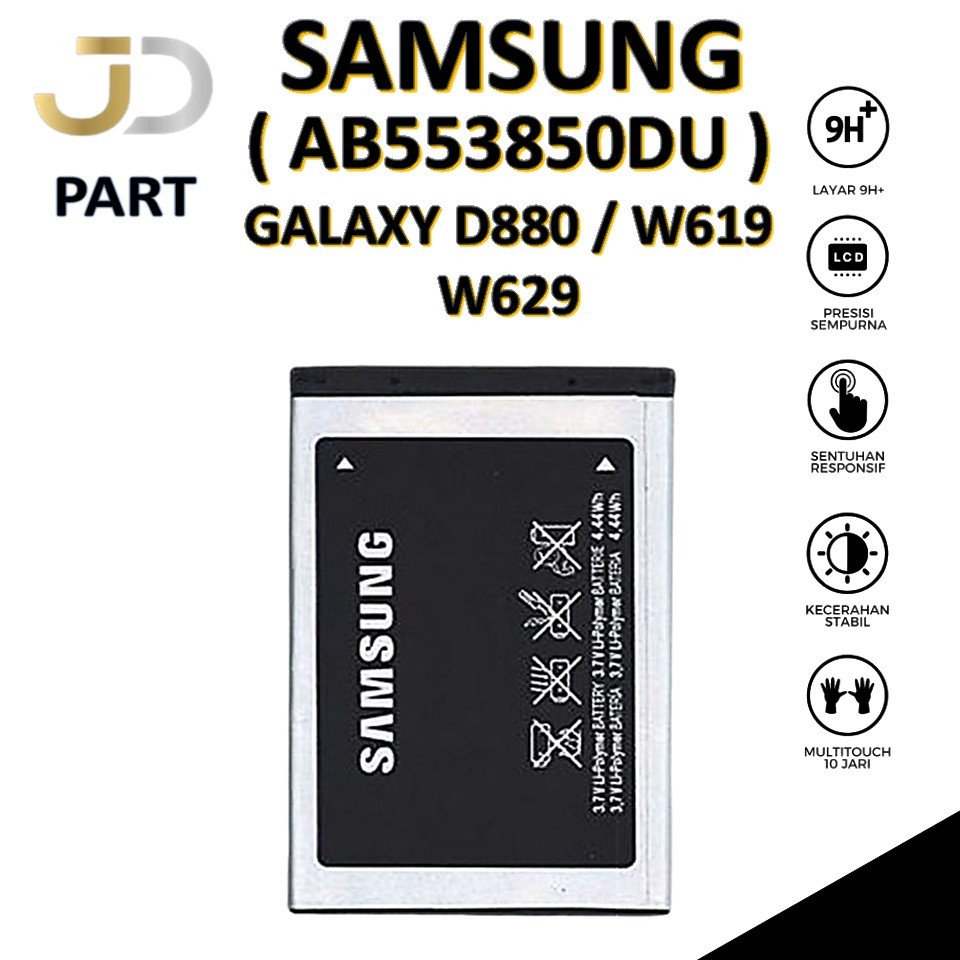 BATERAI SAMSUNG GALAXY D880 / W619 / W629 / AB553850DU Batre Batrai Baterai ORIGINAL 100%