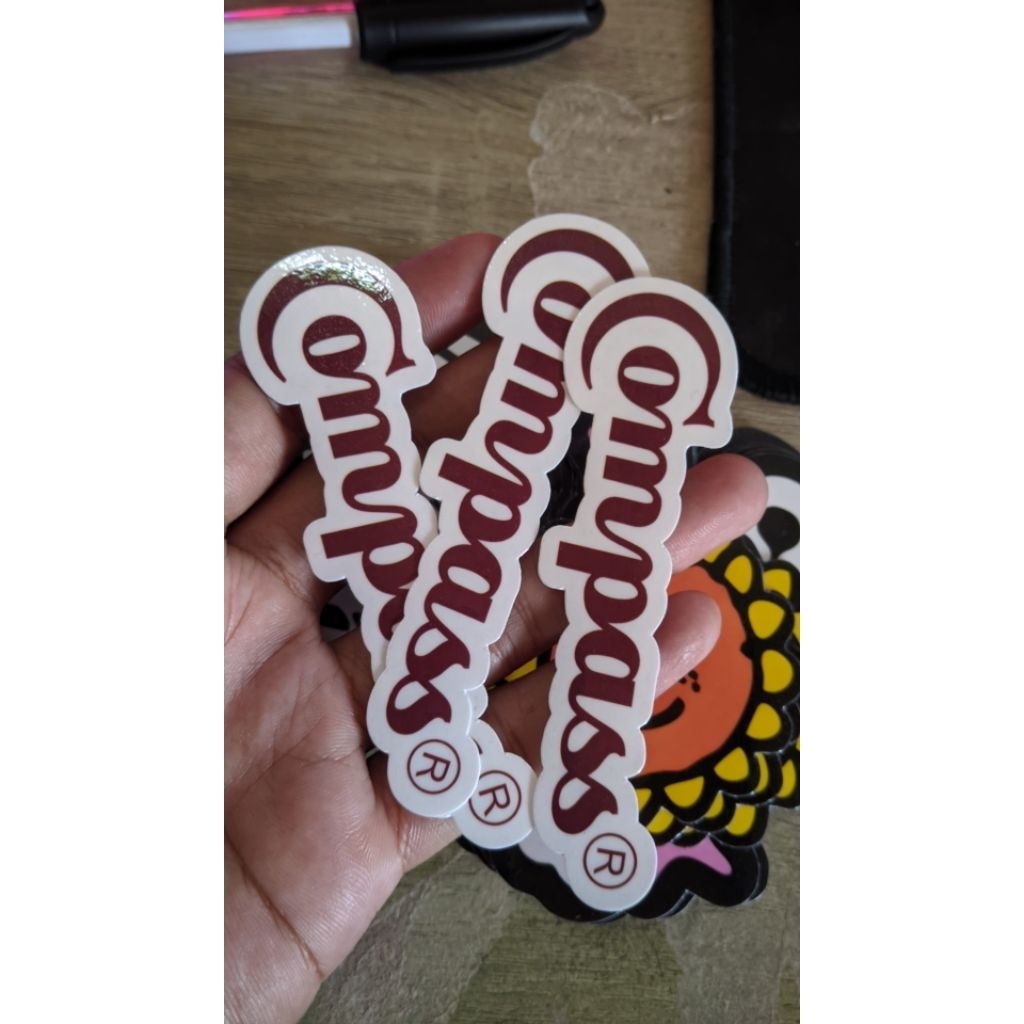 

STICKER COMPASS X FR2 VYNIL LAMINASI GLOSSY