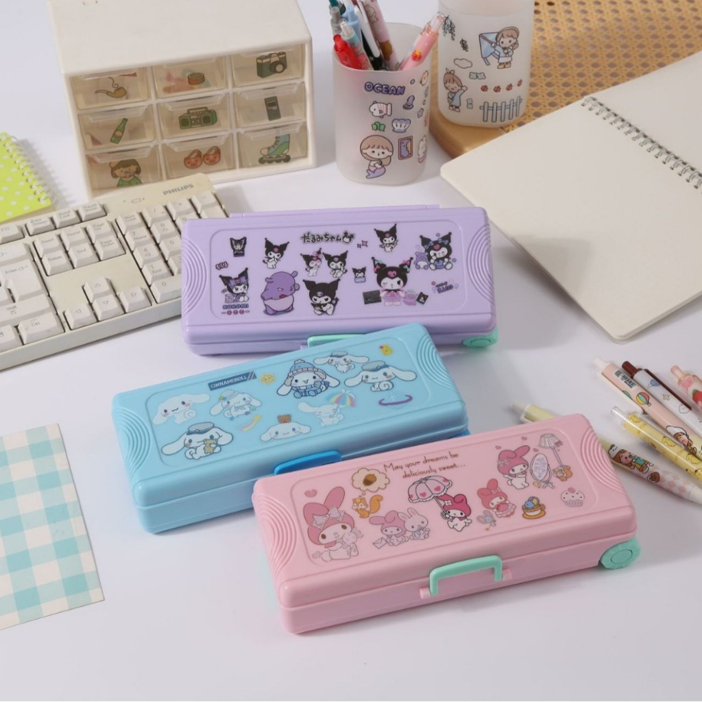 

Kotak Pensil Multifungsi Berlapis-Lapis Kotak Alat Tulis Multifungsi Multifungsi Kado Anak SD